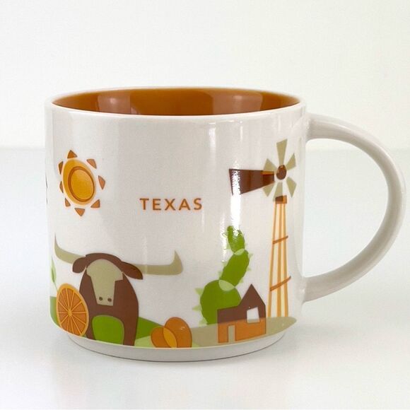 Starbucks Texas You Are Here Collection 2017 - Picture 1 of 8